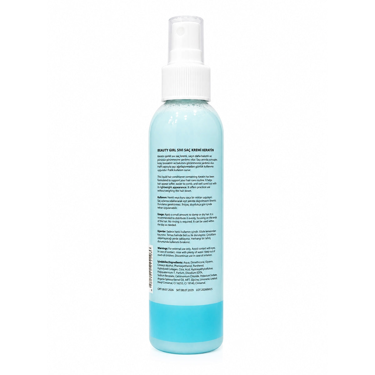 Keratin Sıvı Saç Kremi 200ml