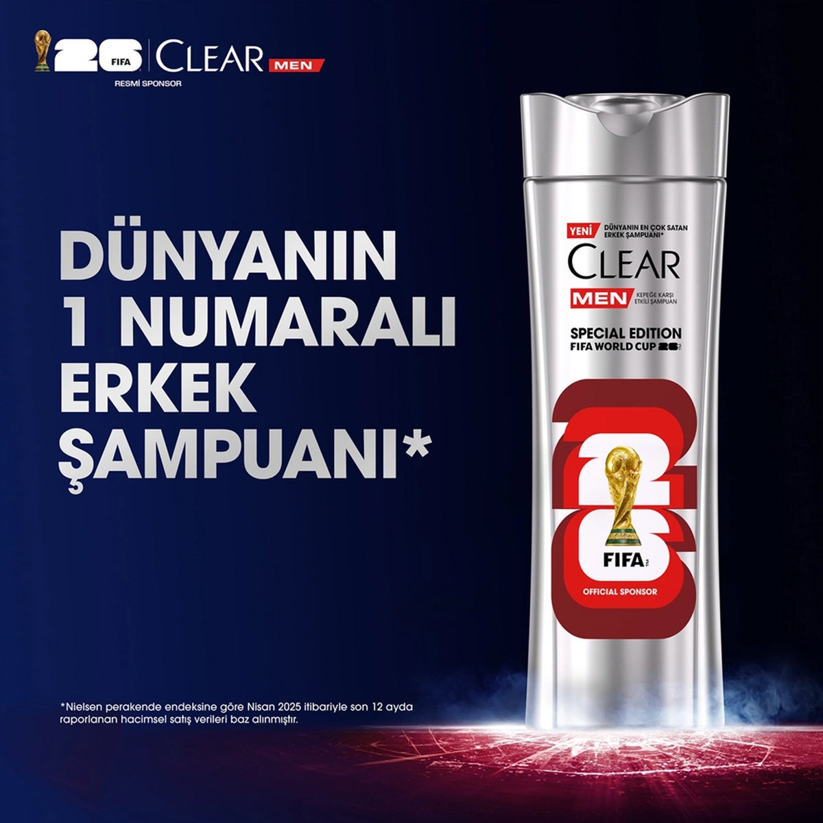 CLEAR MEN ŞAMPUAN FIFA WORLD CUP 330ML