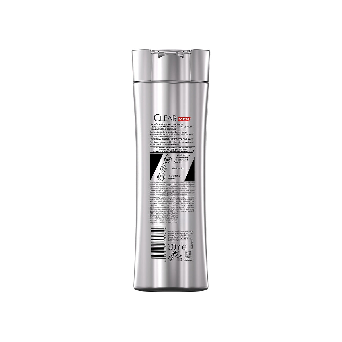 CLEAR MEN ŞAMPUAN FIFA WORLD CUP 330ML