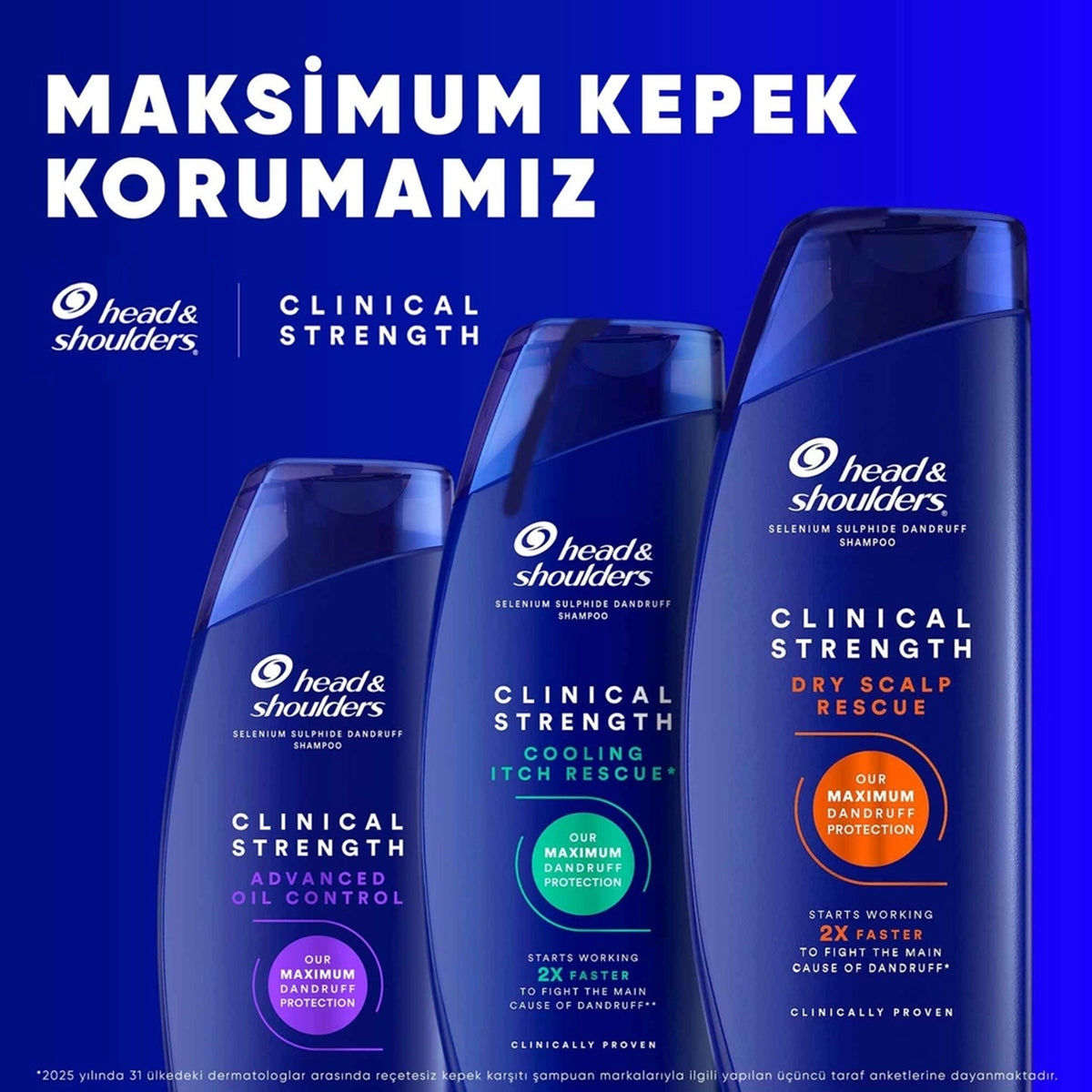 ŞAMPUAN CLINICAL KAŞINTI KARŞITI 400ML