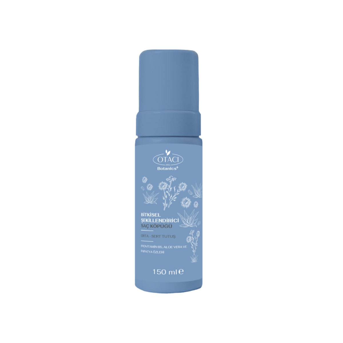 Botanics Şekillendirici Saç Köpüğü Sert 150 Ml