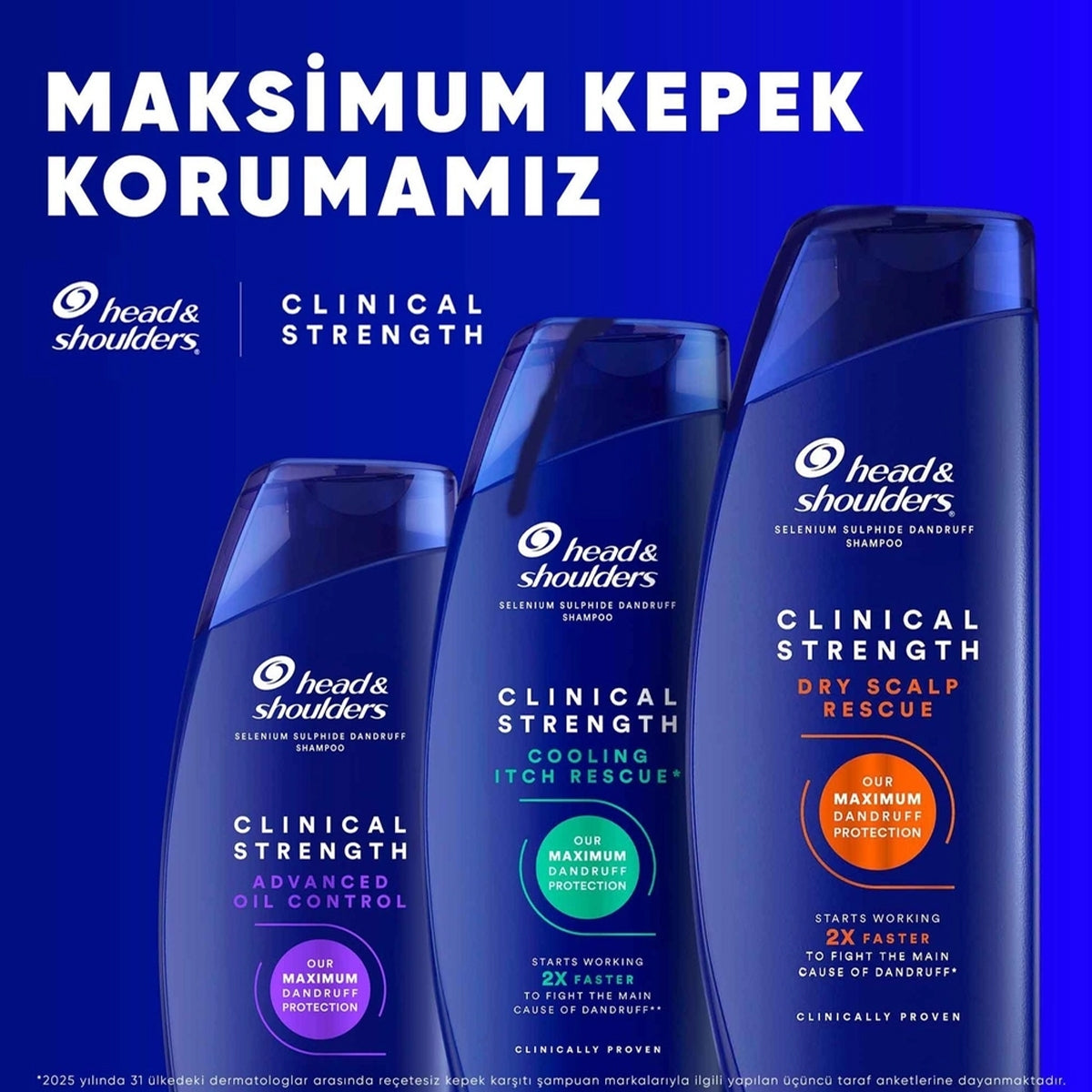 ŞAMPUAN CLINICAL YAĞLI SAÇ DERİSİ 400ML
