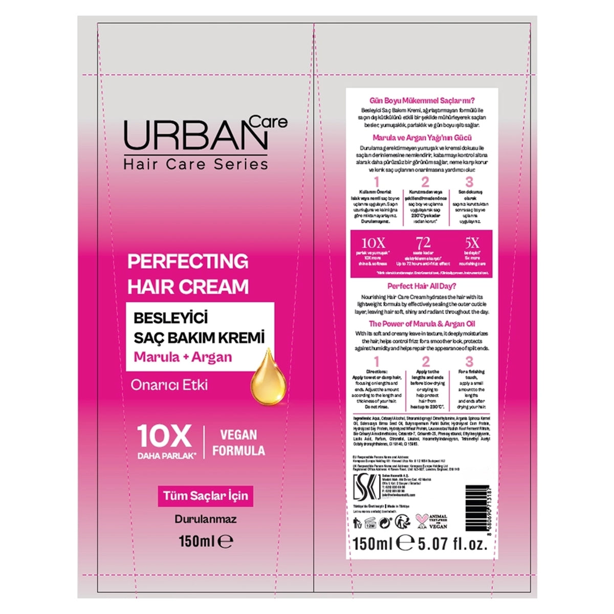 URBAN CARE SAÇ KREMİ PERFECTİNG 150 ML