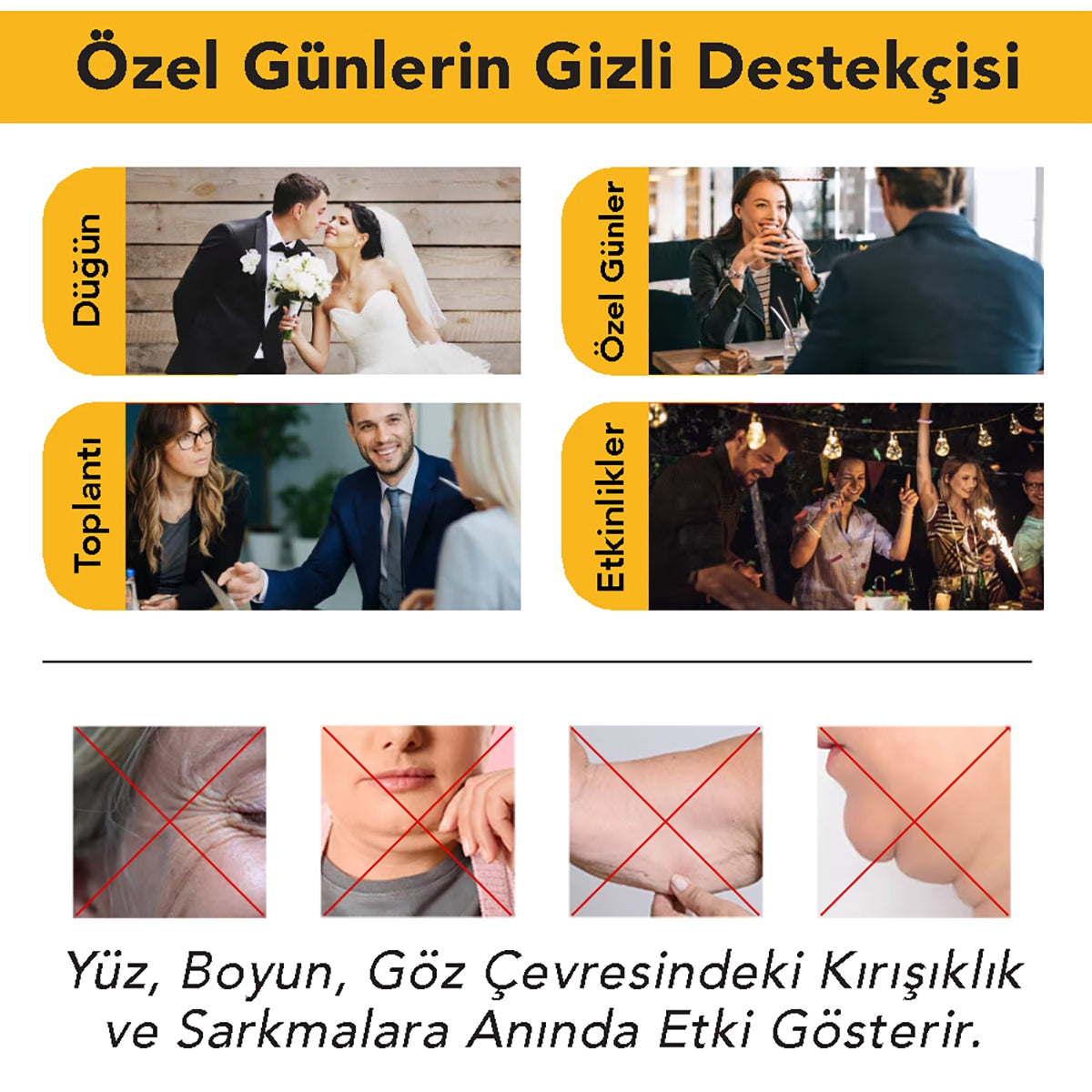 40'lı Yüz Germe Bandı