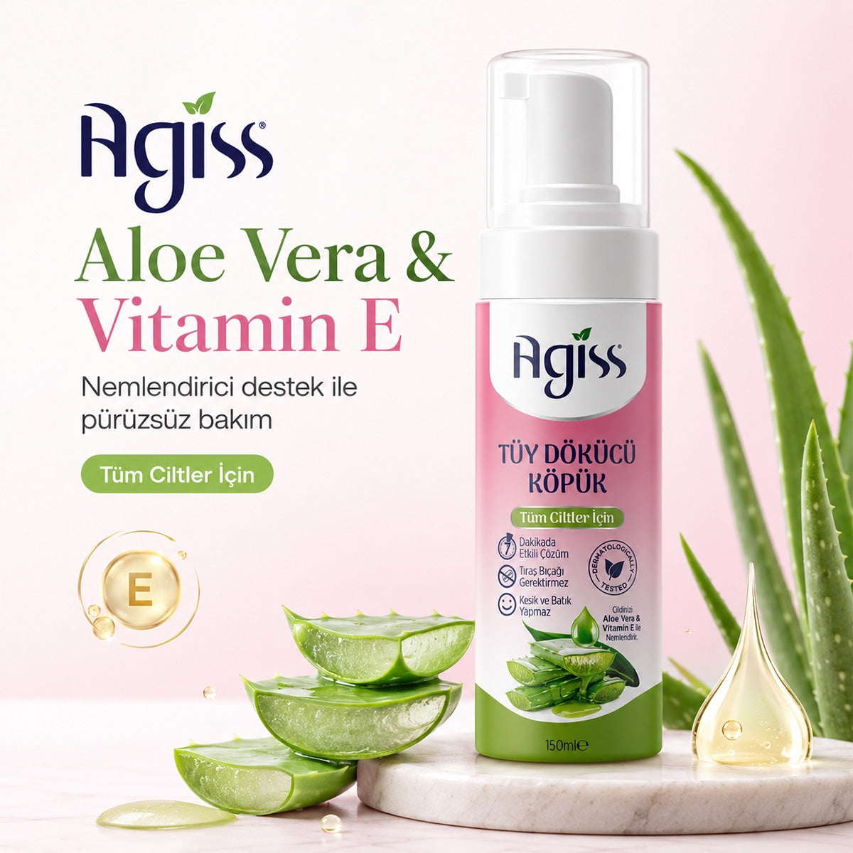 Tüy Dökücü Köpük 150 ml