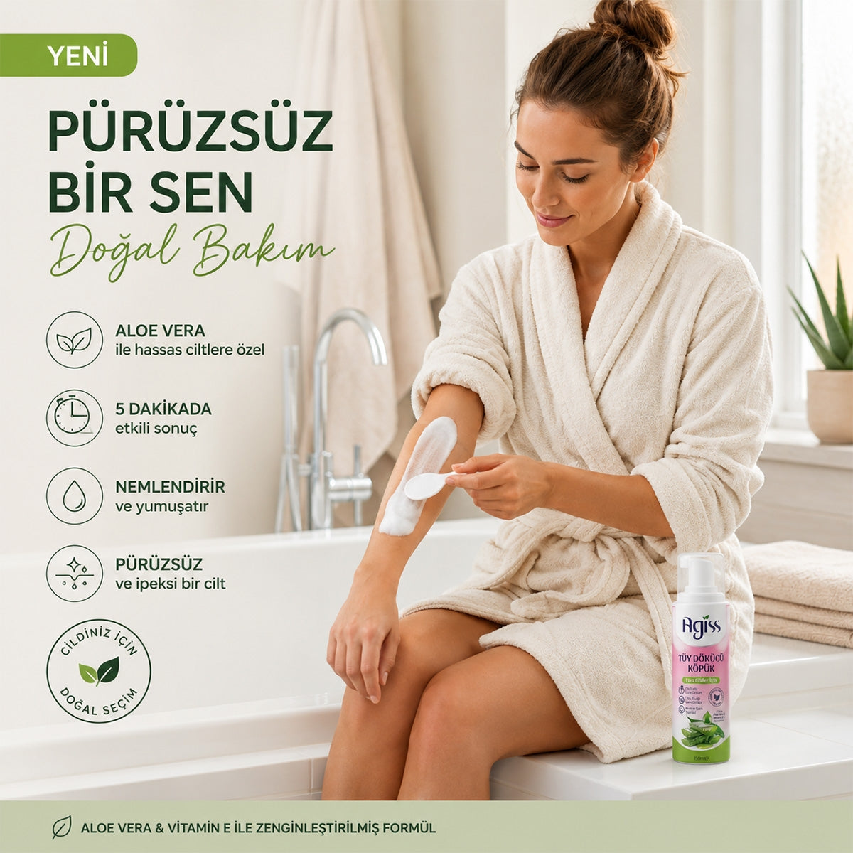 Tüy Dökücü Köpük 150 ml