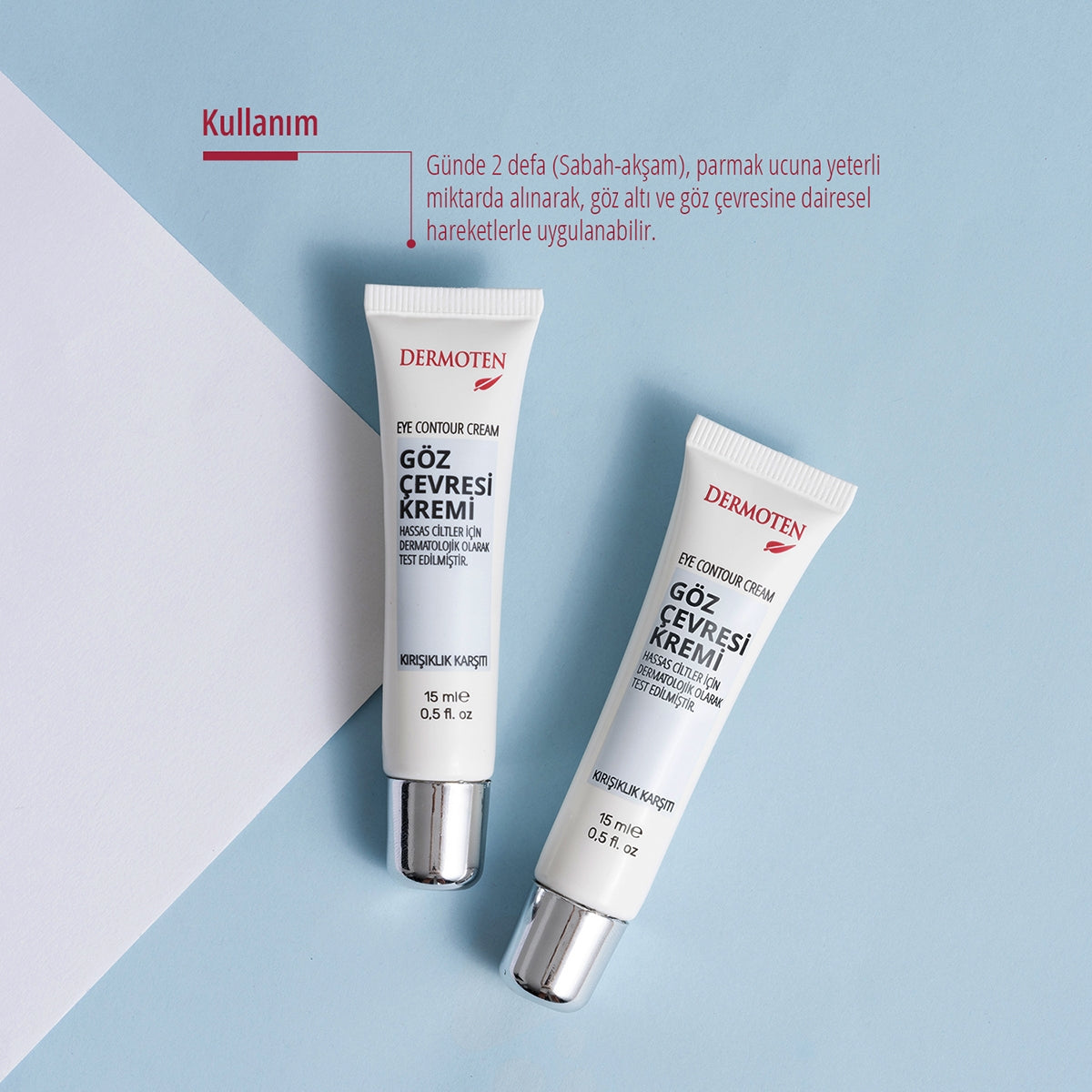 Kırışıklık Karşıtı ve Aydınlatıcı Göz Çevresi Göz Altı Kremi 15 ml