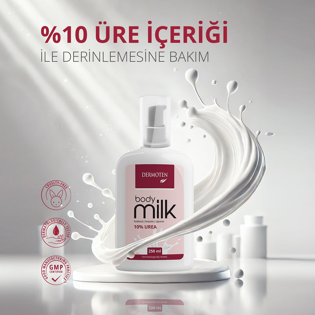 %10 Üre İçeren Nemlendirici Vücut Bakım Sütü 250 ml