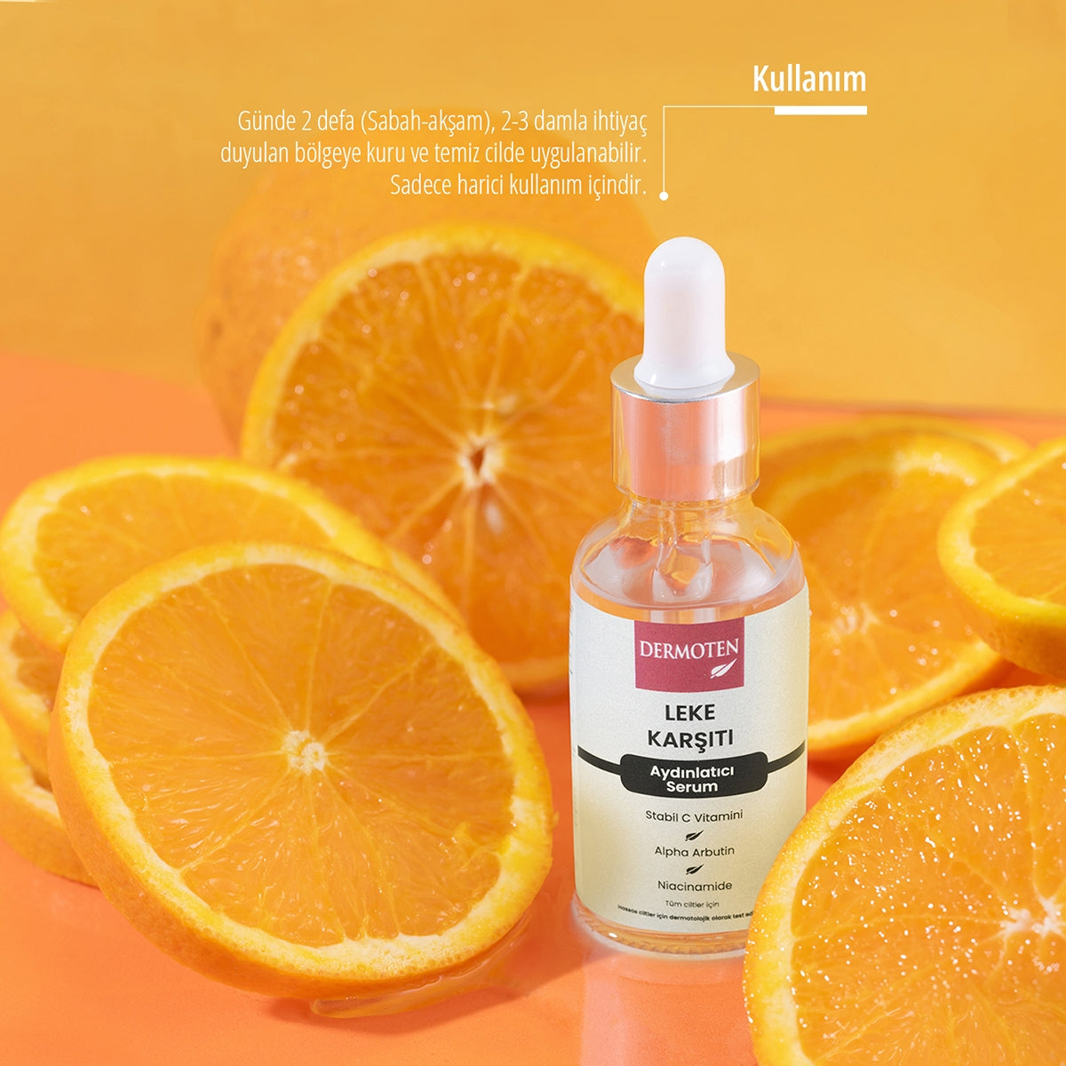 Aydınlatıcı C Vitaminli Leke Karşıtı Cilt Bakım Serumu 30 ml