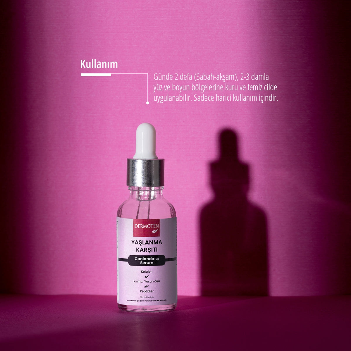 Kolajen Yaşlanma Karşıtı Cilt Bakım Serumu 30 ml