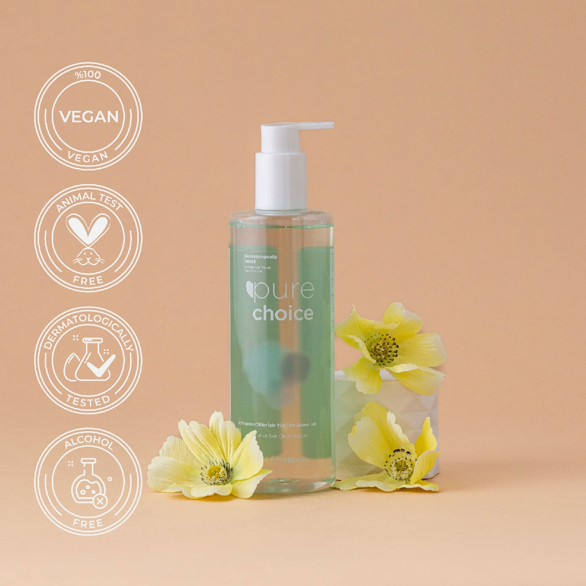 Hassas Ciltler İçin Yüz Temizleme Jeli 400 ml