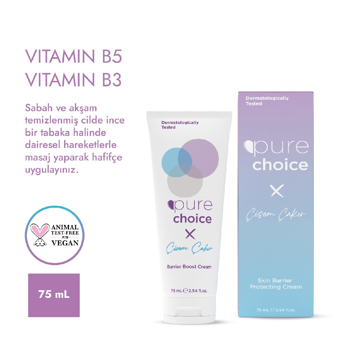 Çisem Çakır Bariyer Güçlendirici Cilt Bakım Kremi 75 ml