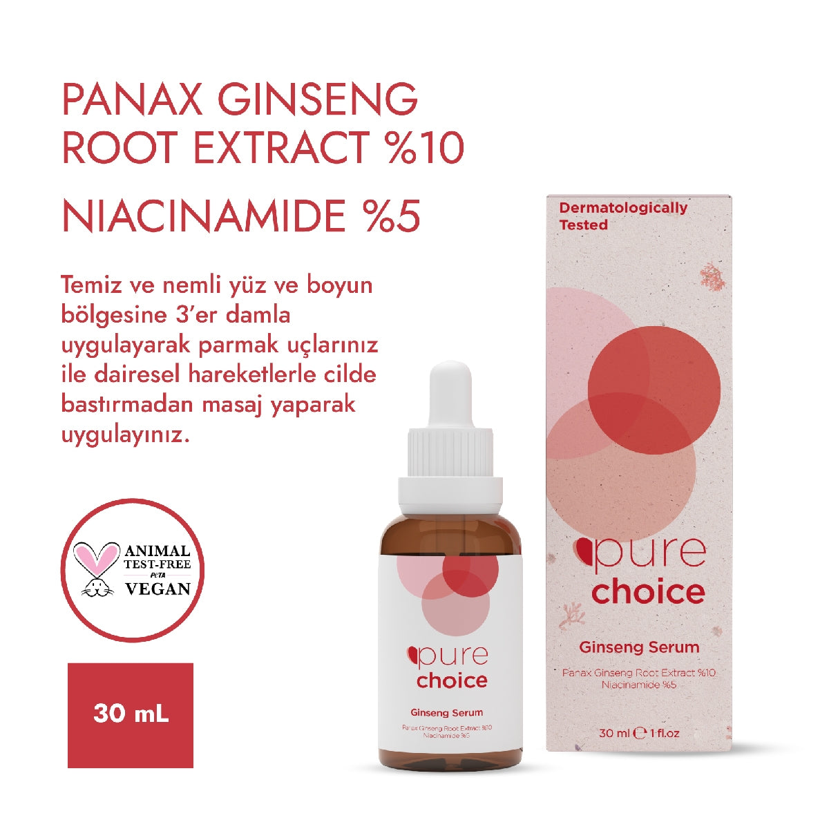 Gözenek Sıkılaştırıcı Yüz ve Cilt Bakım Serumu 30 ml