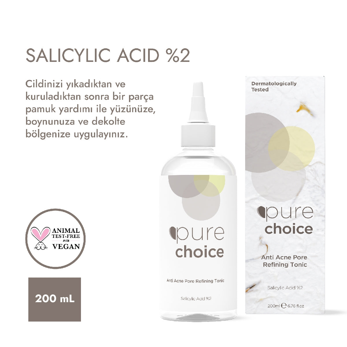 Akne Karşıtı Gözenek Sıkılaştırıcı Tonik 200 ml