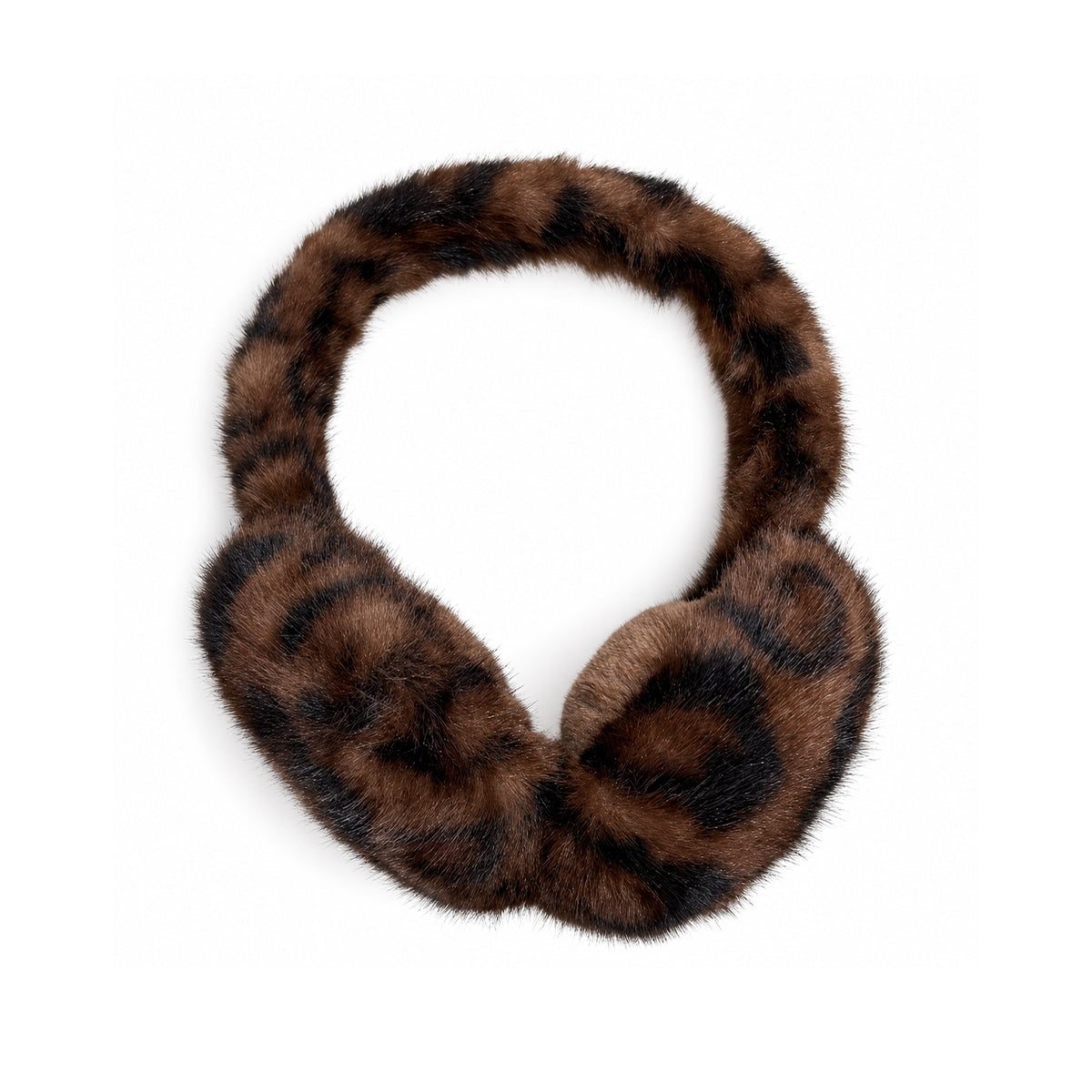 Leopar Peluş Kulaklık