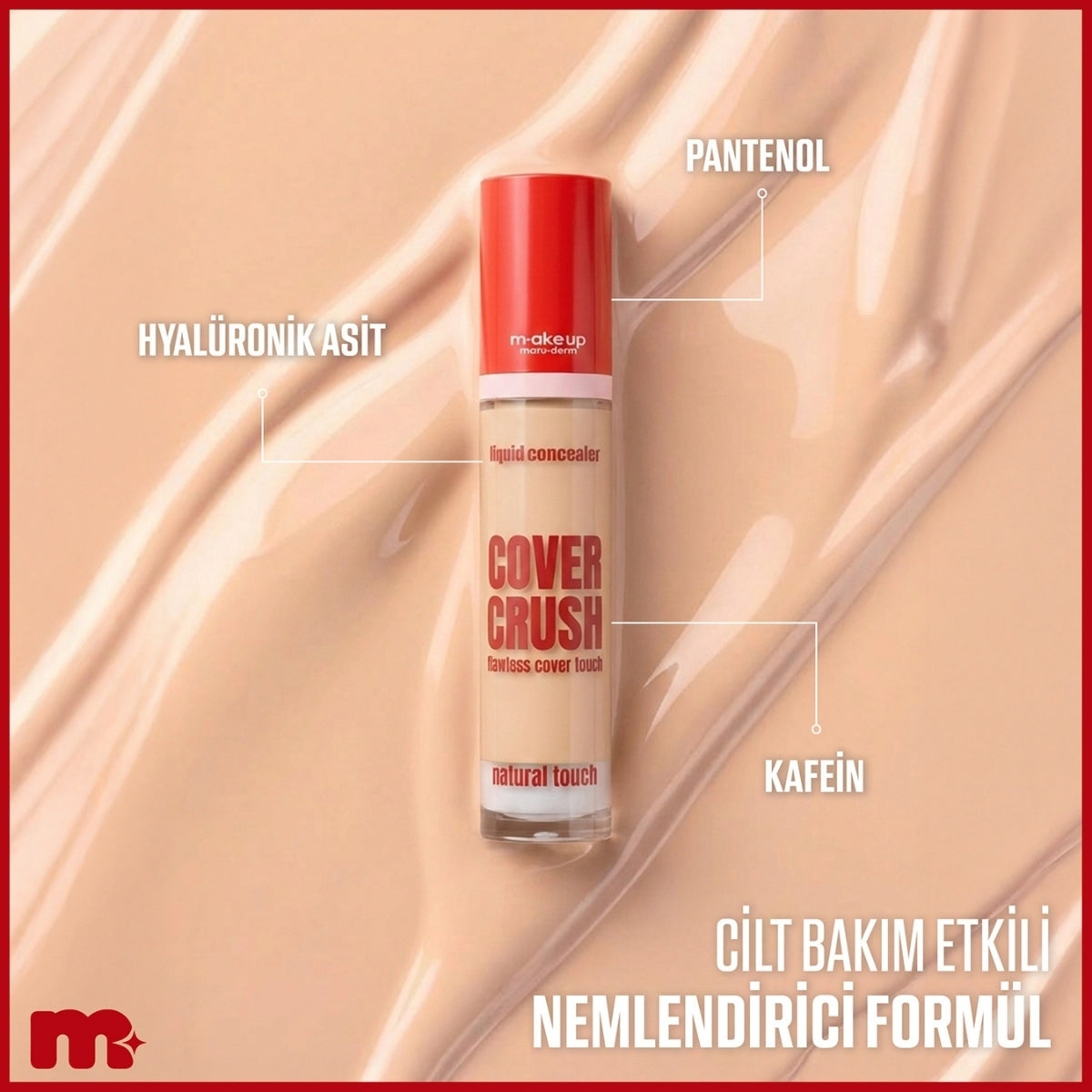 Make Up Cover Crush Kapatıcı No: 04