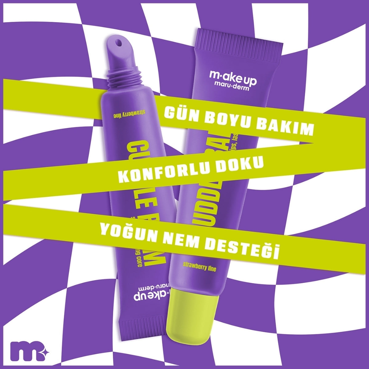Make Up Cuddle Balm Dudak Balmı Starwberry Line