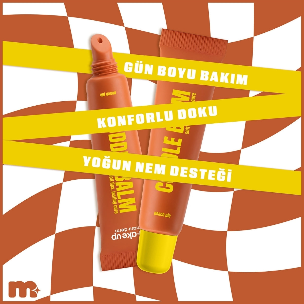 Make Up Cuddle Balm Dudak Balmı Peach Pie