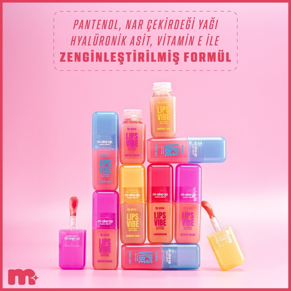 Make Up Lips Vibe Dudak Parlatıcısı Sandalwood