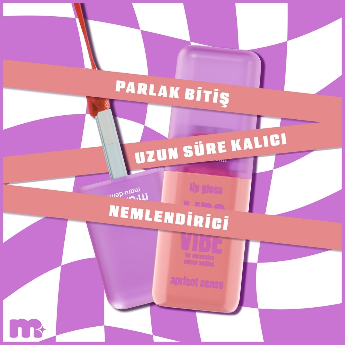 Make Up Lips Vibe Dudak Parlatıcısı Apricot Sense