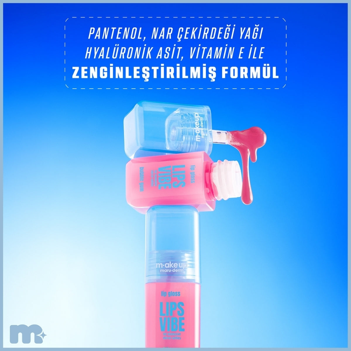 Make Up Lips Vibe Dudak Parlatıcısı Bubble Gum