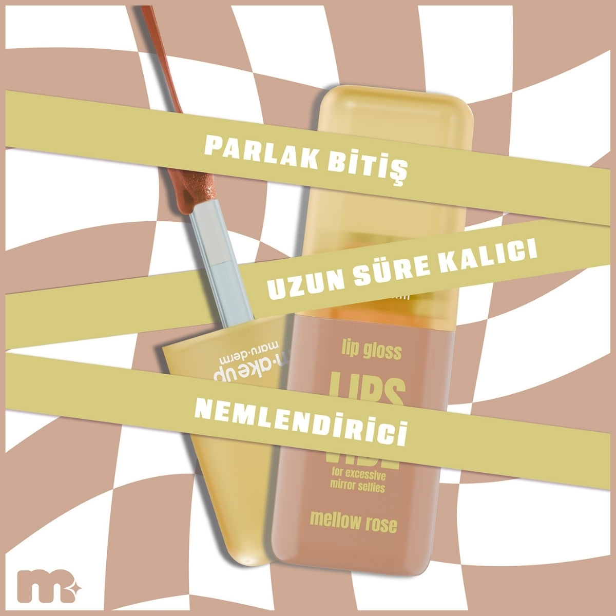 Make Up Lips Vibe Dudak Parlatıcısı Mellow Rose