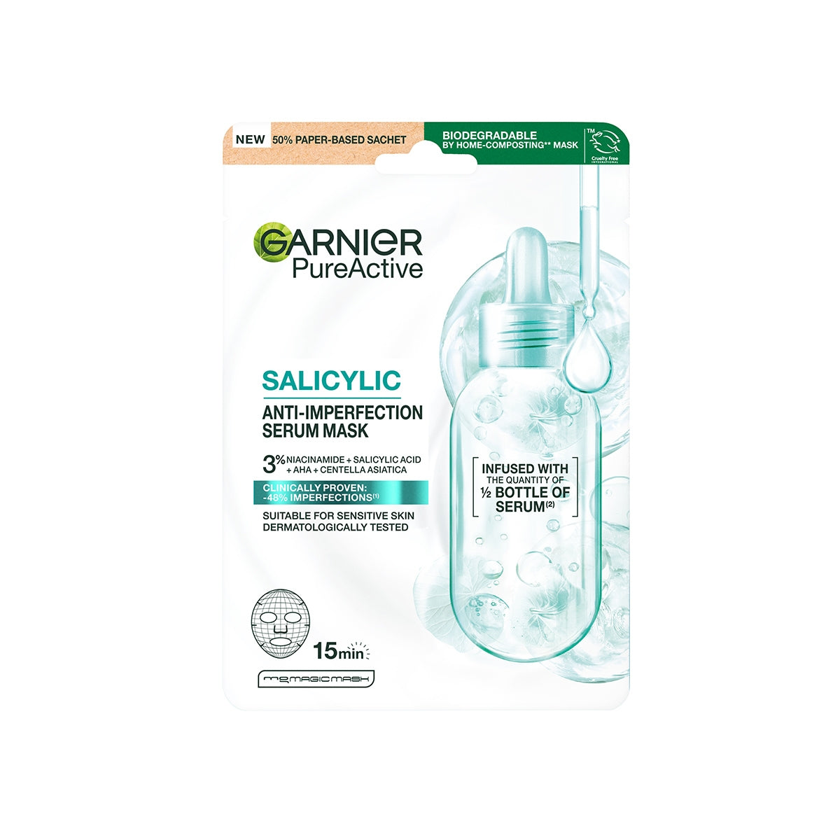 Salisilik Cilt Kusurları Karşıtı Serum Maske