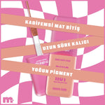 Make Up Chic Hot Likit Mat Ruj Mauve Nude