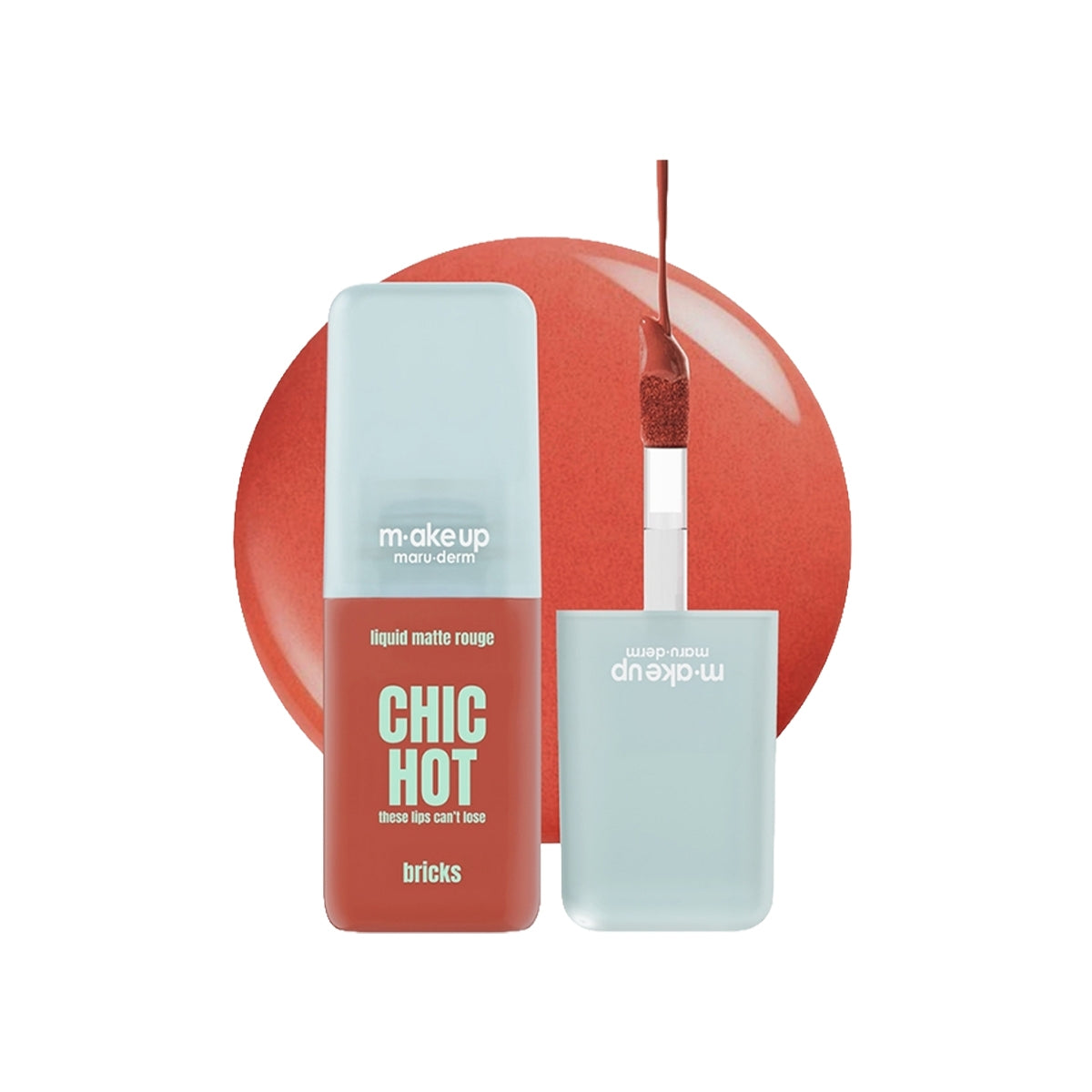 Make Up Chic Hot Likit Mat Ruj Bricks