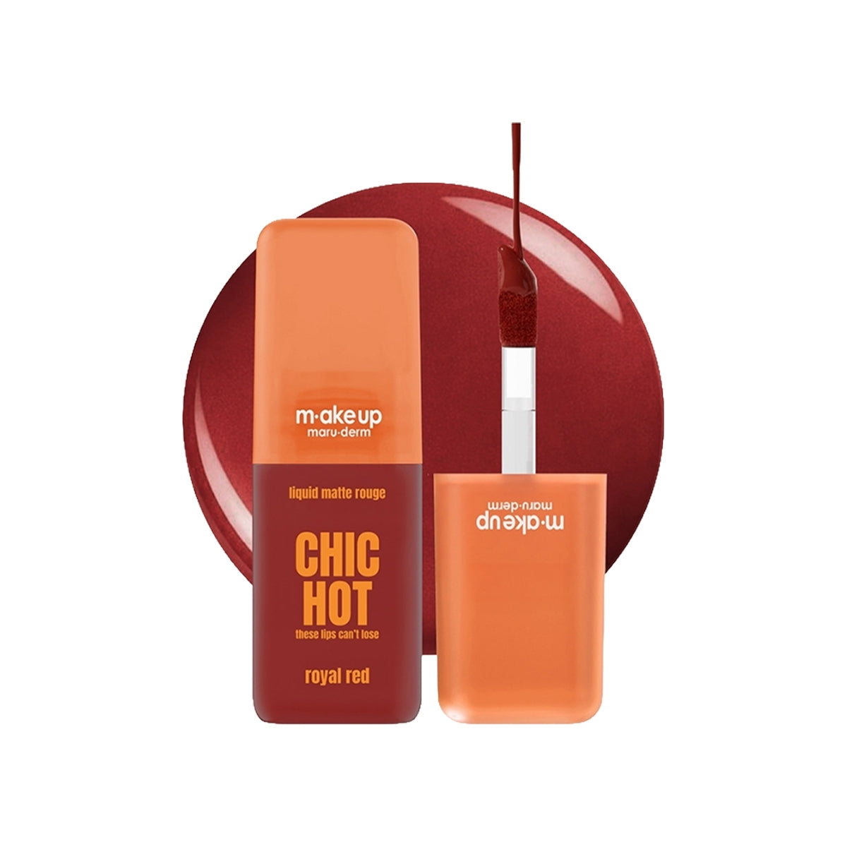 Make Up Chic Hot Likit Mat Ruj Royal Red