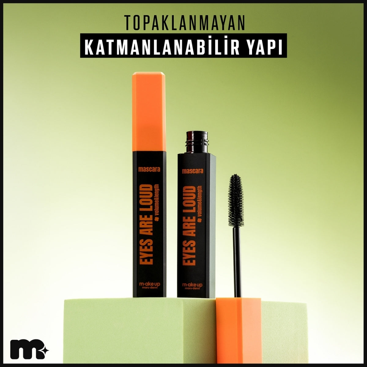 Make Up Eyes Are Loud Maskara Volume and Lenght (Siyah)