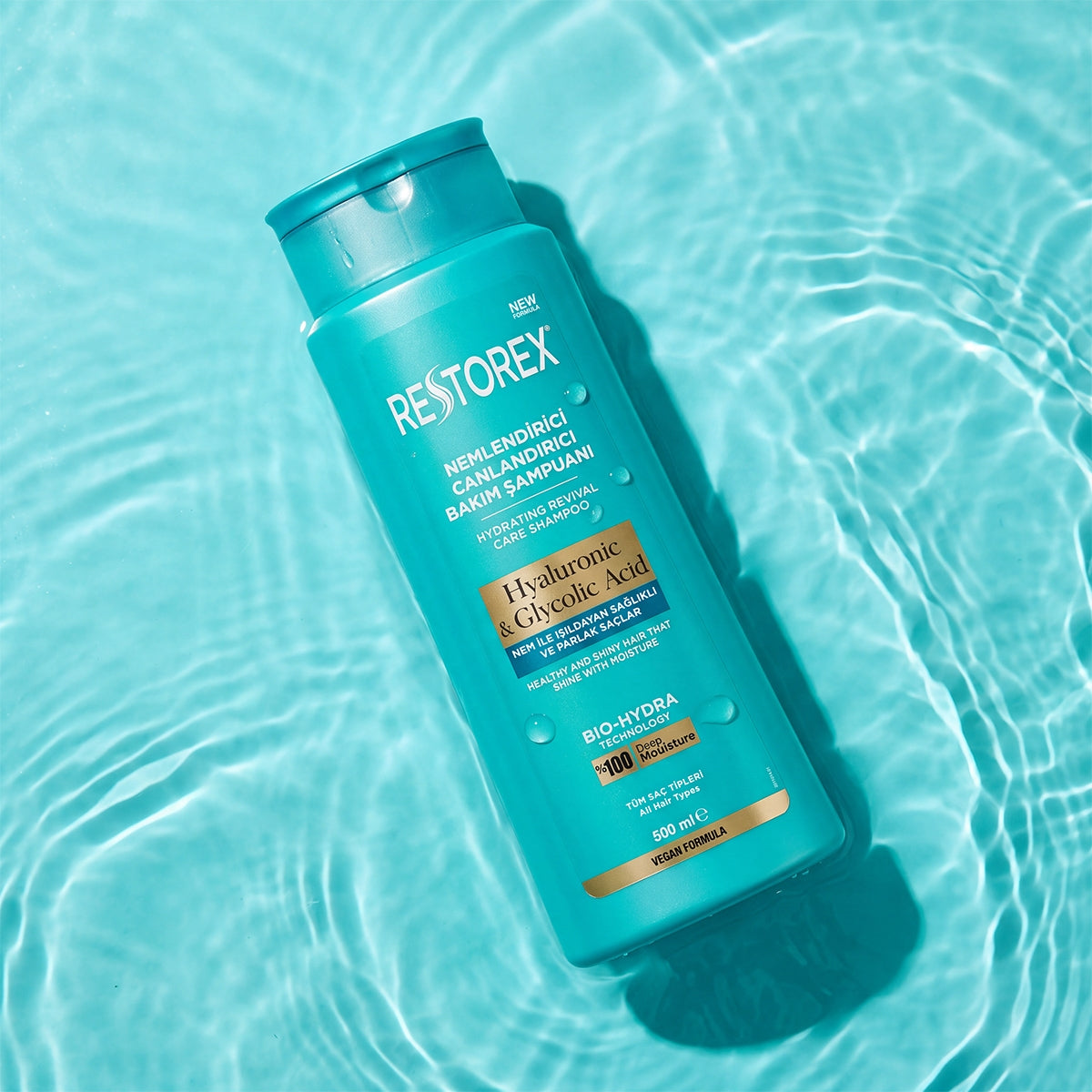 RESTOREX ŞAMPUAN HYALURONIC ve GLYCOLIC ACID 500ML