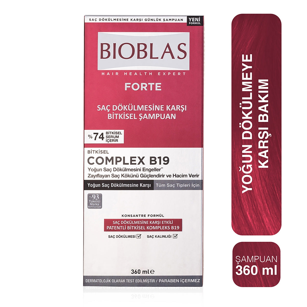 BIOBLAS ŞAMPUAN FORTE 360ML