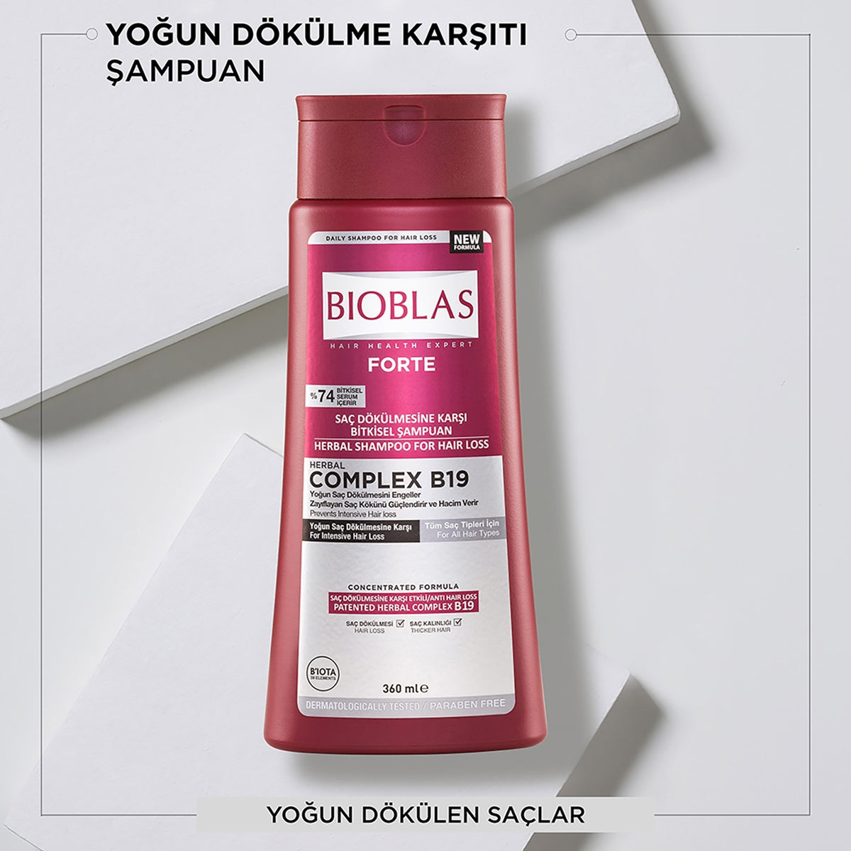 BIOBLAS ŞAMPUAN FORTE 360ML