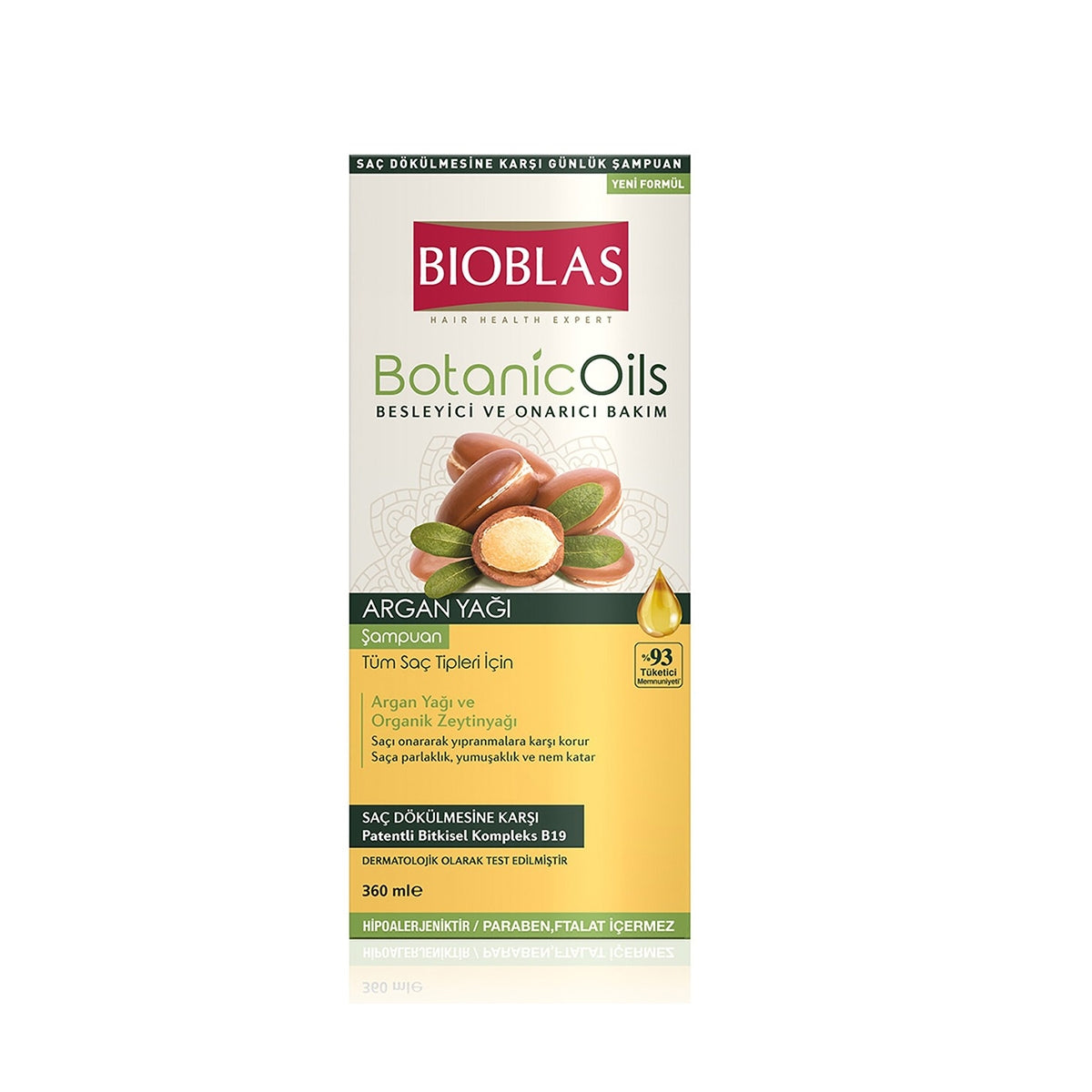 BIOBLAS ŞAMPUAN ARGAN 360ML