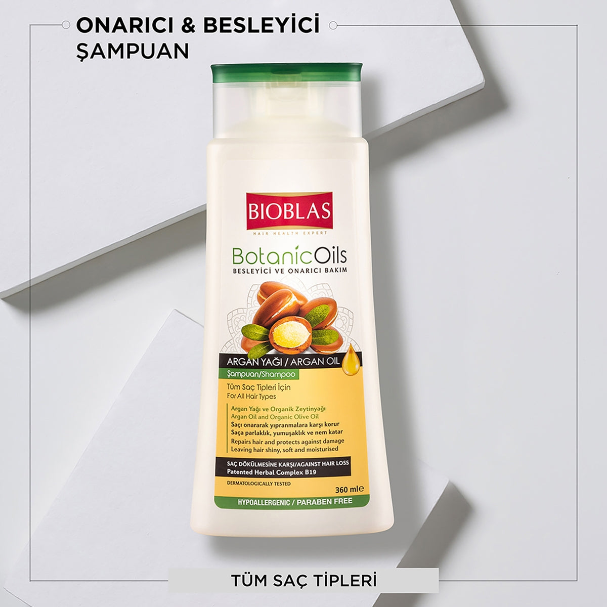 BIOBLAS ŞAMPUAN ARGAN 360ML