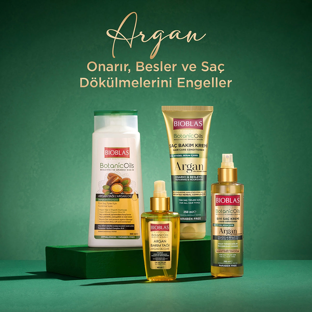 BIOBLAS ŞAMPUAN ARGAN 360ML
