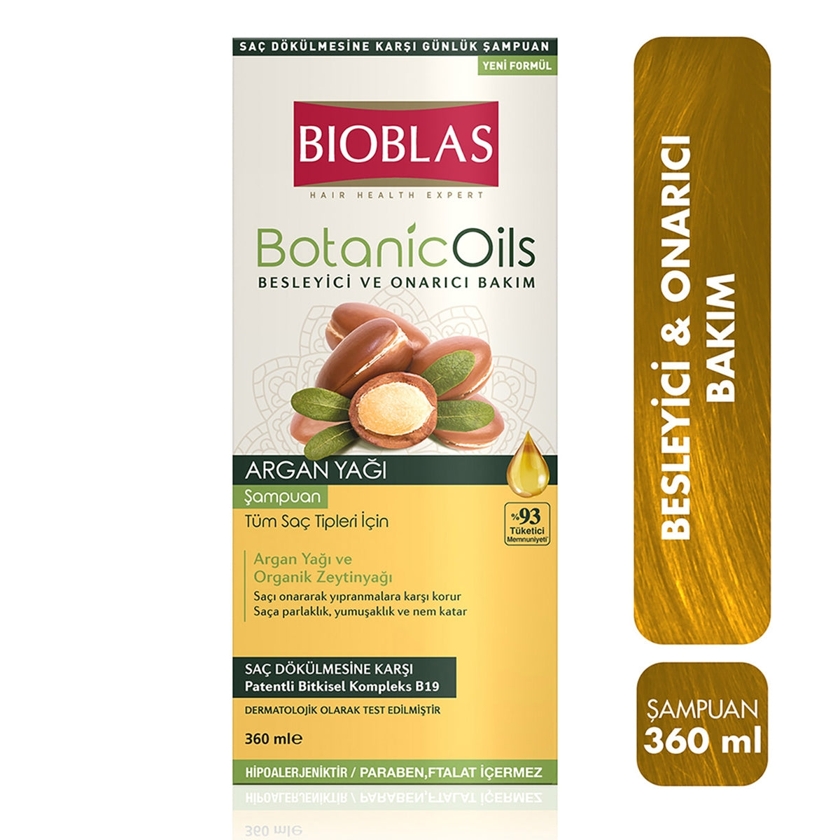 BIOBLAS ŞAMPUAN ARGAN 360ML