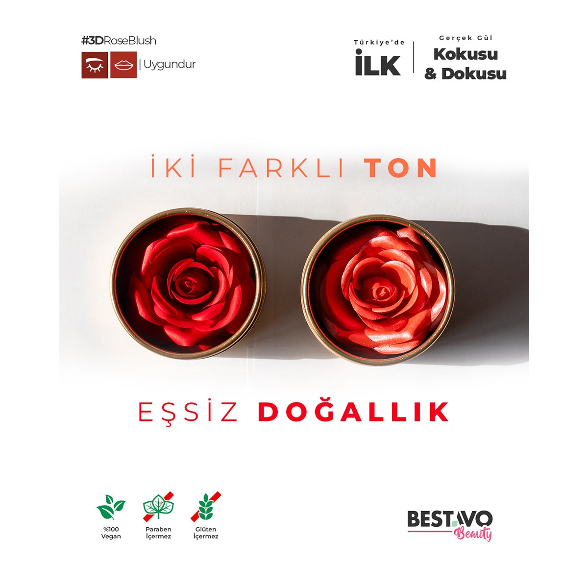 Gül Allık Kırmızı