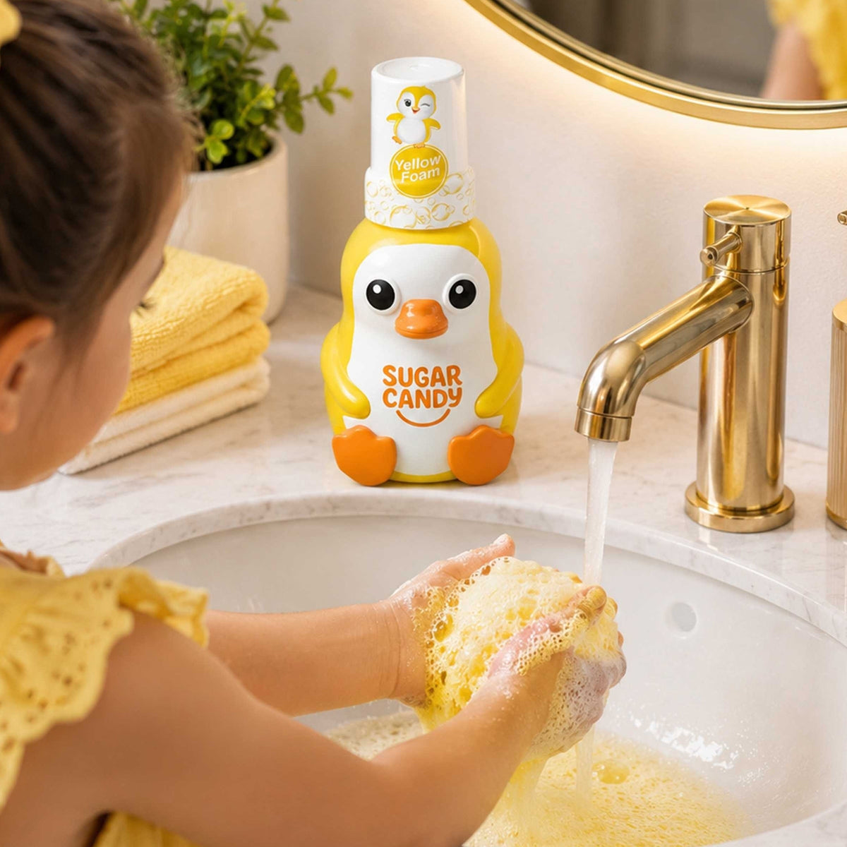Renkli Köpük Sabun Muz Pop Pingo 350 ml