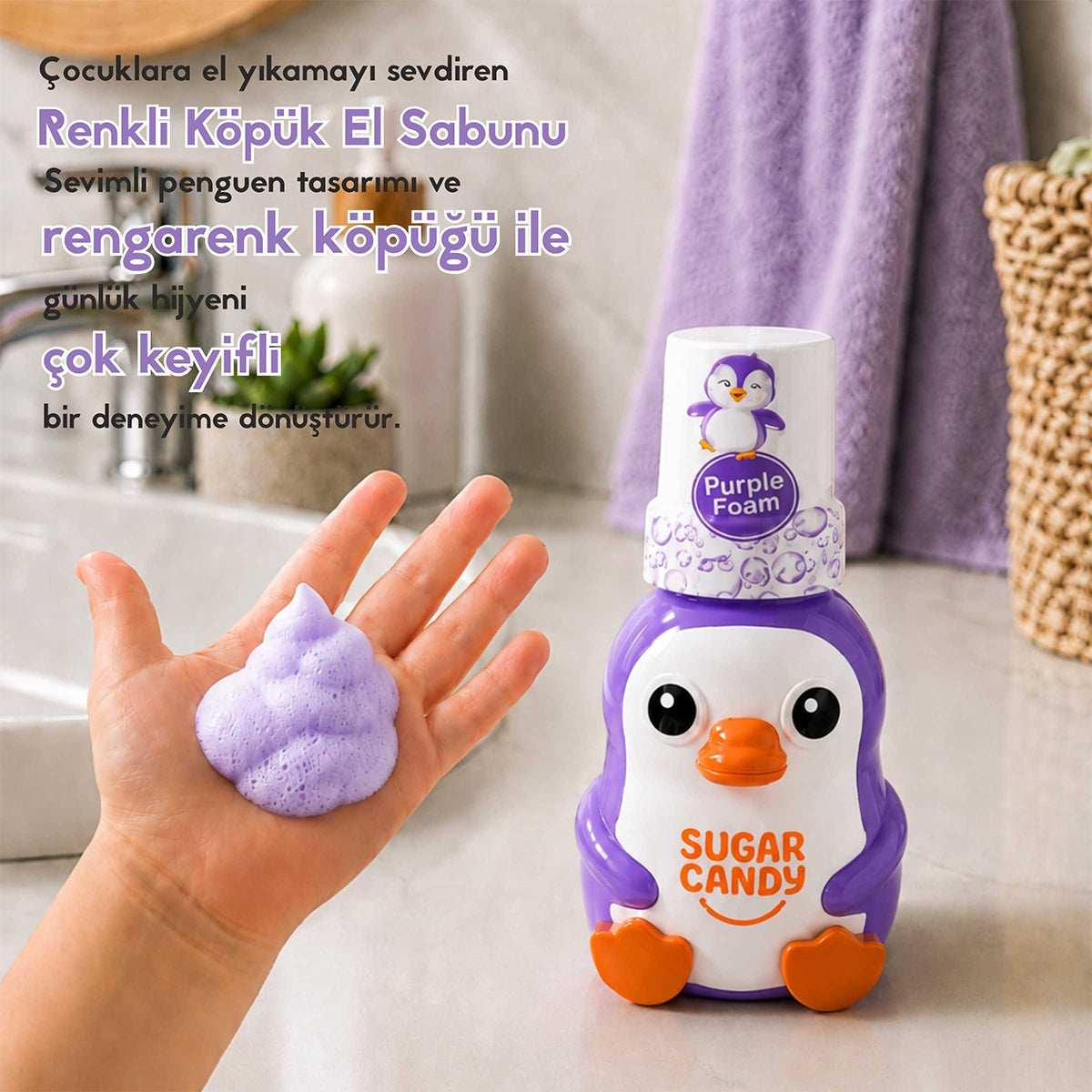 Renkli Köpük Sabun Orman Meyveleri Mimi 350 ml