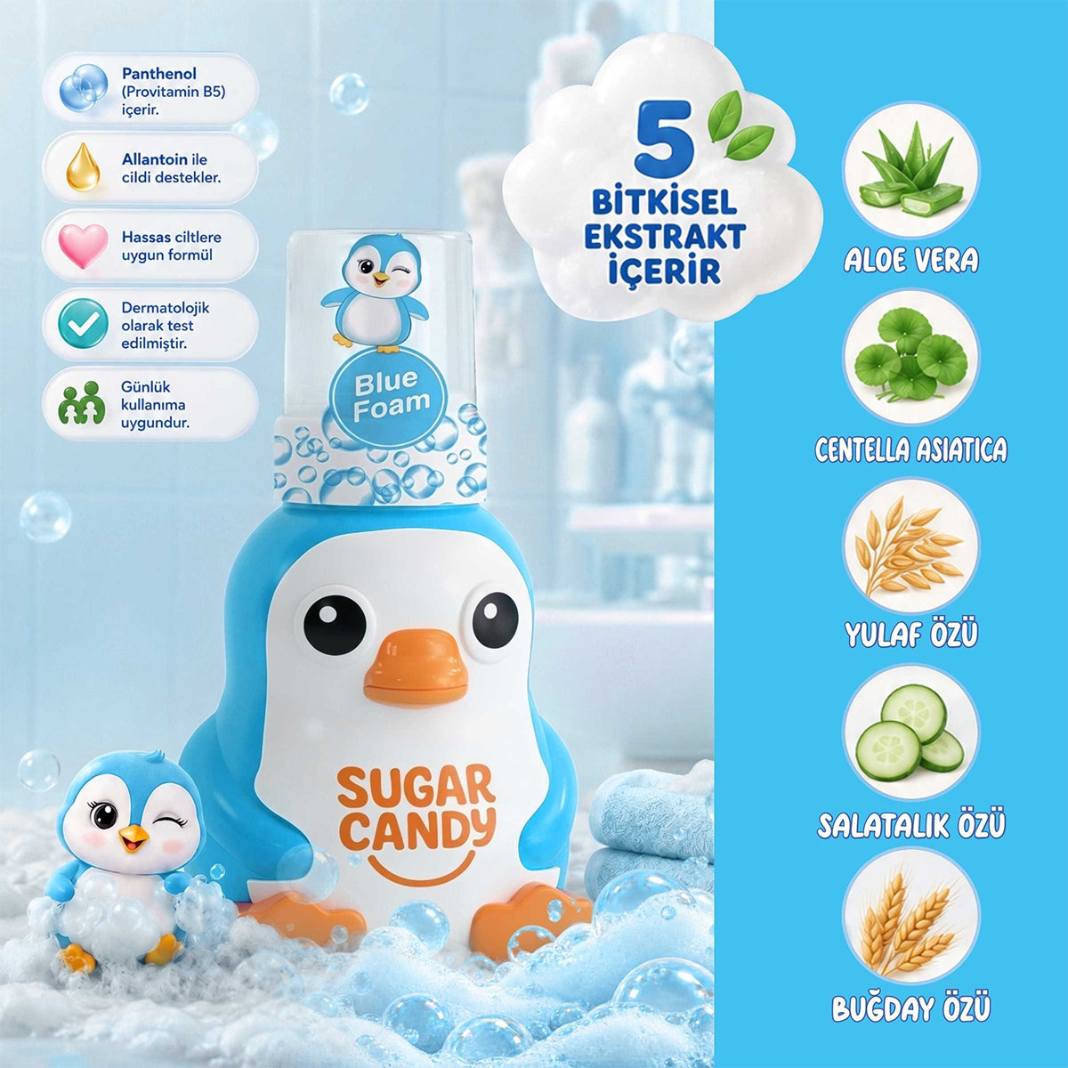 Renkli Köpük Sabun Yaban Mersini Nero 350 ml