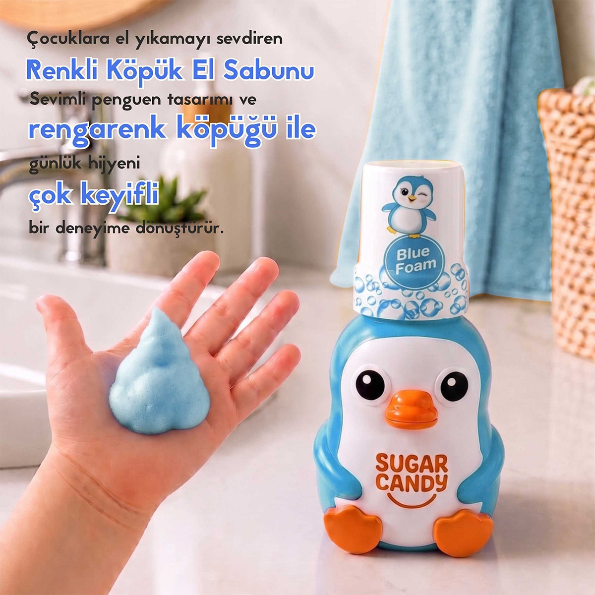 Renkli Köpük Sabun Yaban Mersini Nero 350 ml