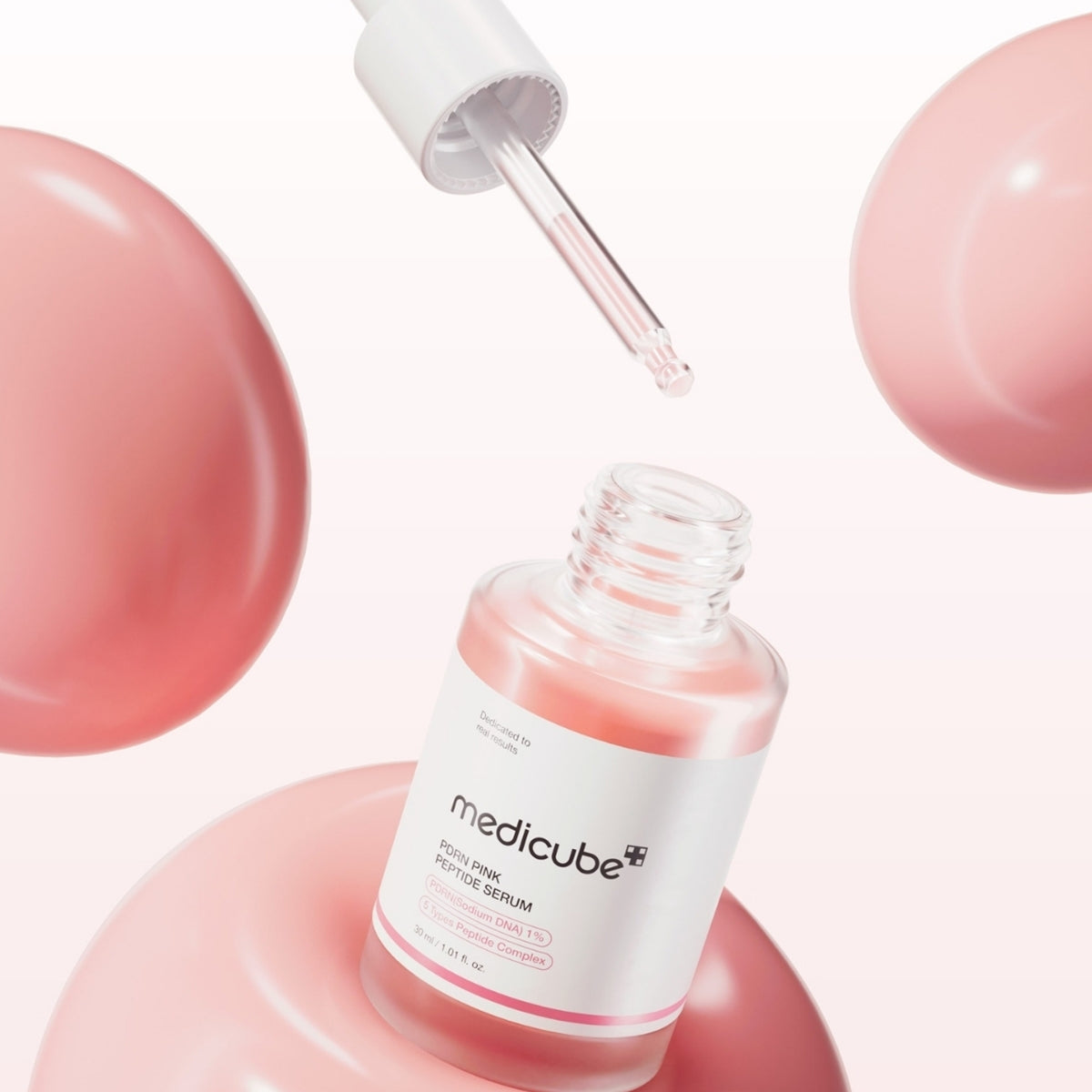 Yüz Bakım Serumu PDRN Somon DNA Pink Peptid 30 ml