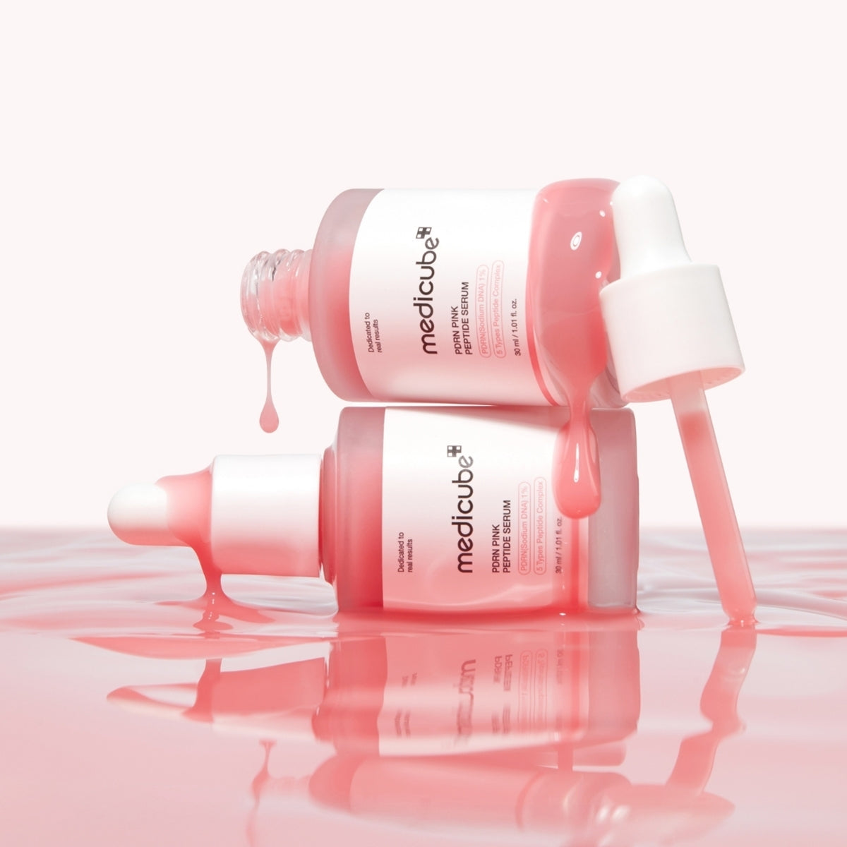 Yüz Bakım Serumu PDRN Somon DNA Pink Peptid 30 ml
