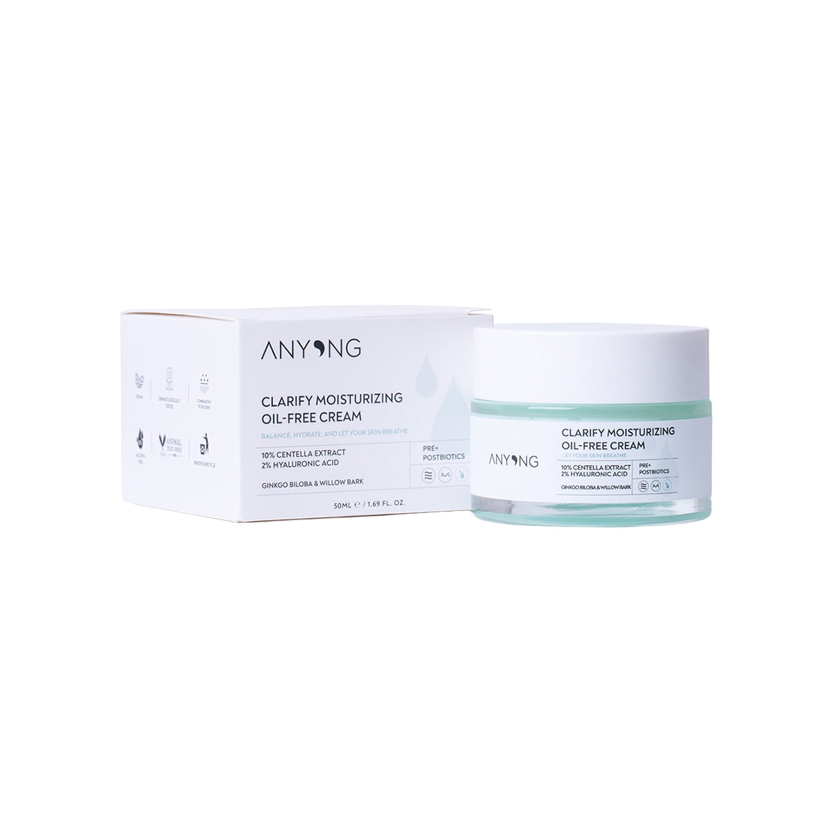 Sakinleştirici ve Nemlendirici Yağ İçermeyen Krem 50 ml
