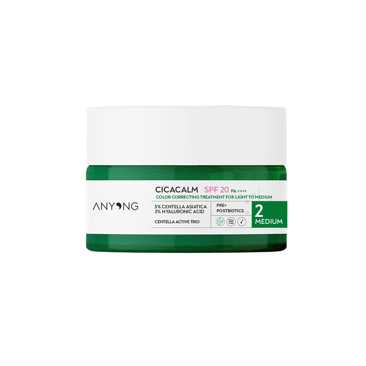 Cica Tiger Grass Ton Eşitleyici ve Kızarıklık Karşıtı SPF 20 Krem 30 ml