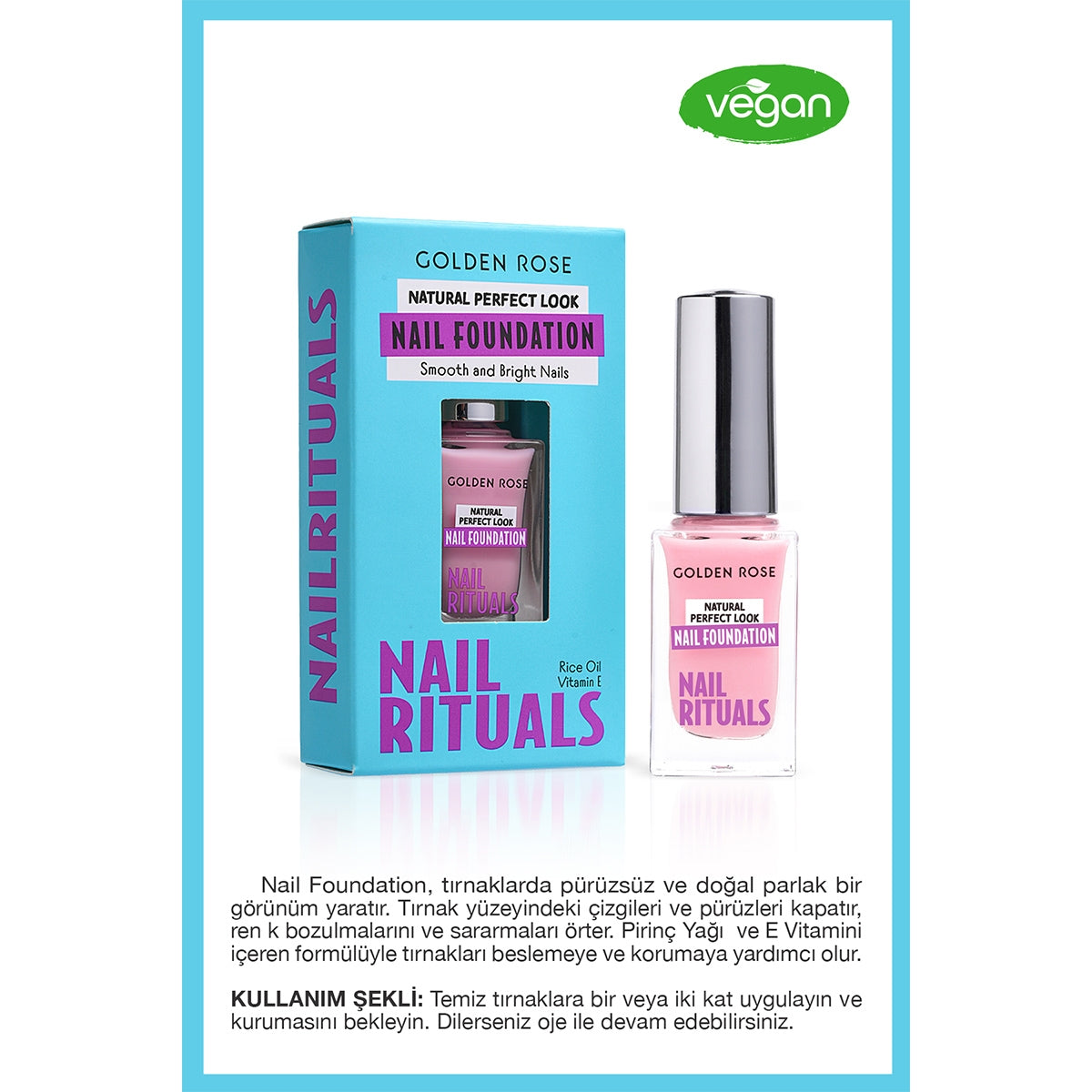 Nail Rituals - Pürüzsüzleştirici Tırnak Fondöteni