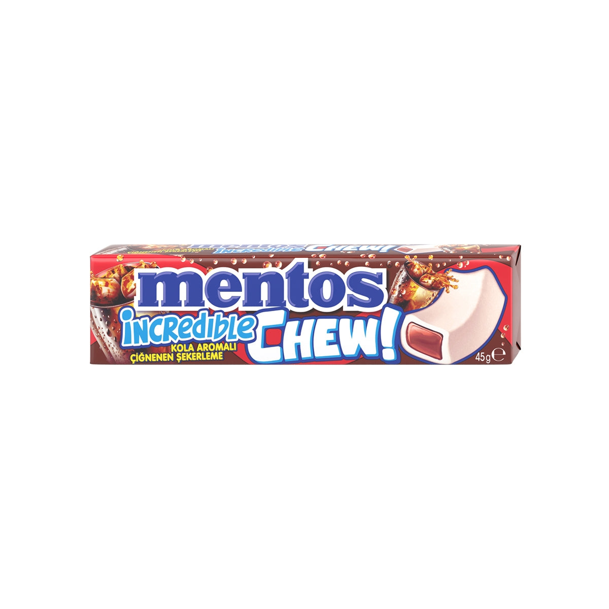 Mentos Stick Incredible Chew Kolalı 45 Gr