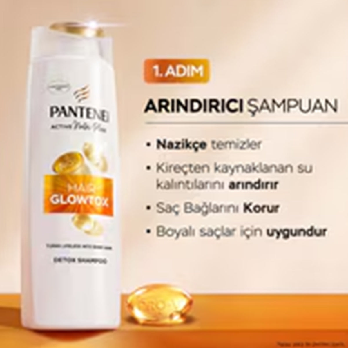 PANTENE ŞAMPUAN GLOWTOX 400 ML